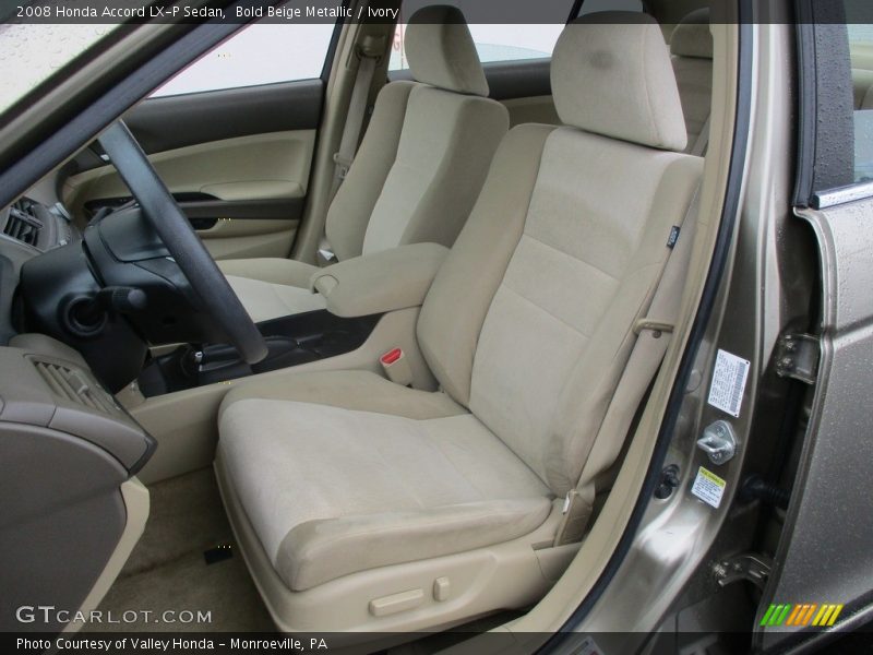 Bold Beige Metallic / Ivory 2008 Honda Accord LX-P Sedan