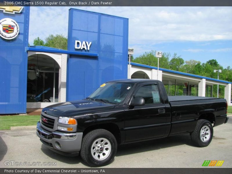 Onyx Black / Dark Pewter 2006 GMC Sierra 1500 Regular Cab