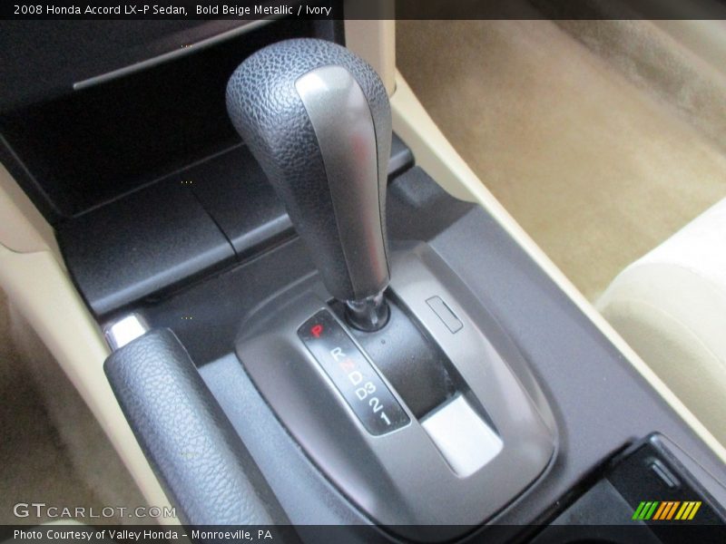 Bold Beige Metallic / Ivory 2008 Honda Accord LX-P Sedan