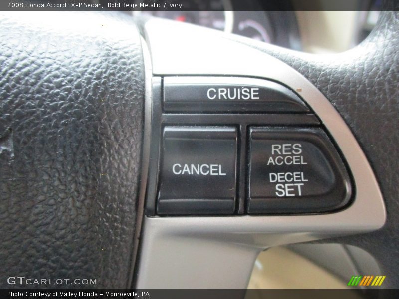 Bold Beige Metallic / Ivory 2008 Honda Accord LX-P Sedan