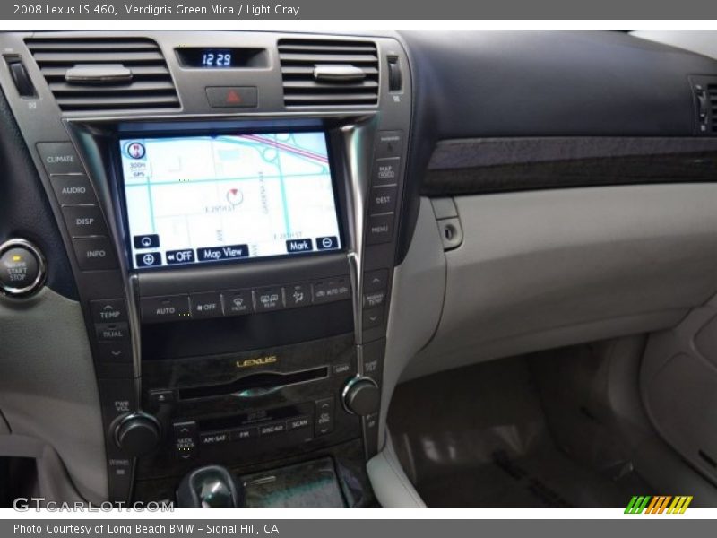 Verdigris Green Mica / Light Gray 2008 Lexus LS 460