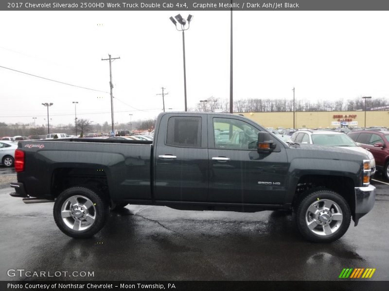 Graphite Metallic / Dark Ash/Jet Black 2017 Chevrolet Silverado 2500HD Work Truck Double Cab 4x4