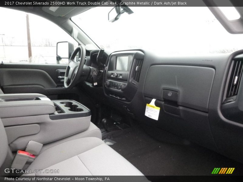 Graphite Metallic / Dark Ash/Jet Black 2017 Chevrolet Silverado 2500HD Work Truck Double Cab 4x4