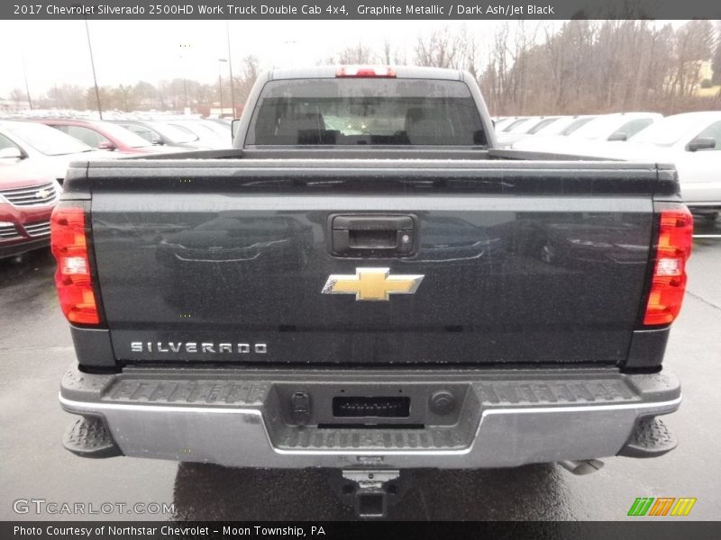 Graphite Metallic / Dark Ash/Jet Black 2017 Chevrolet Silverado 2500HD Work Truck Double Cab 4x4