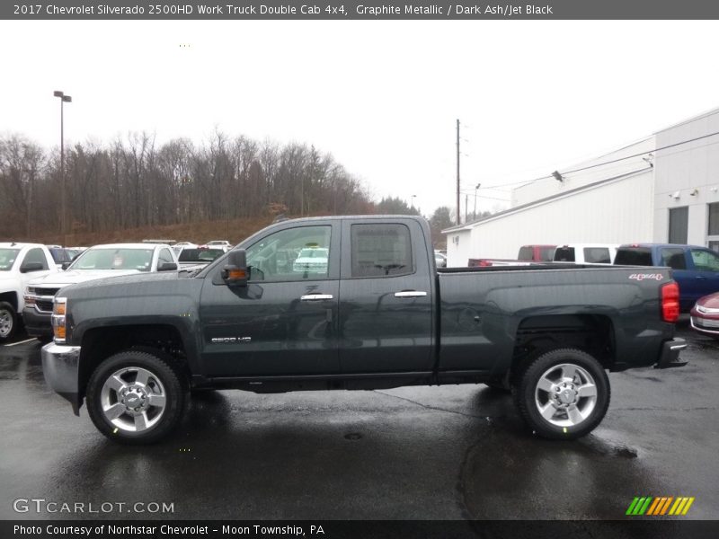 Graphite Metallic / Dark Ash/Jet Black 2017 Chevrolet Silverado 2500HD Work Truck Double Cab 4x4