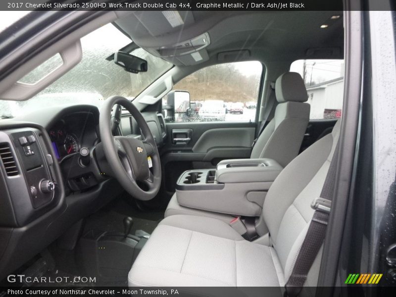 Graphite Metallic / Dark Ash/Jet Black 2017 Chevrolet Silverado 2500HD Work Truck Double Cab 4x4