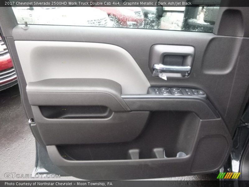 Graphite Metallic / Dark Ash/Jet Black 2017 Chevrolet Silverado 2500HD Work Truck Double Cab 4x4