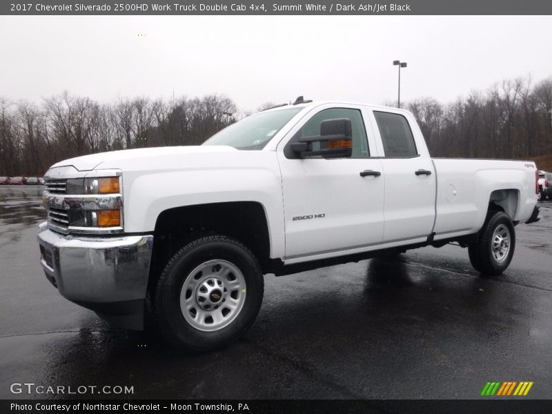Front 3/4 View of 2017 Silverado 2500HD Work Truck Double Cab 4x4