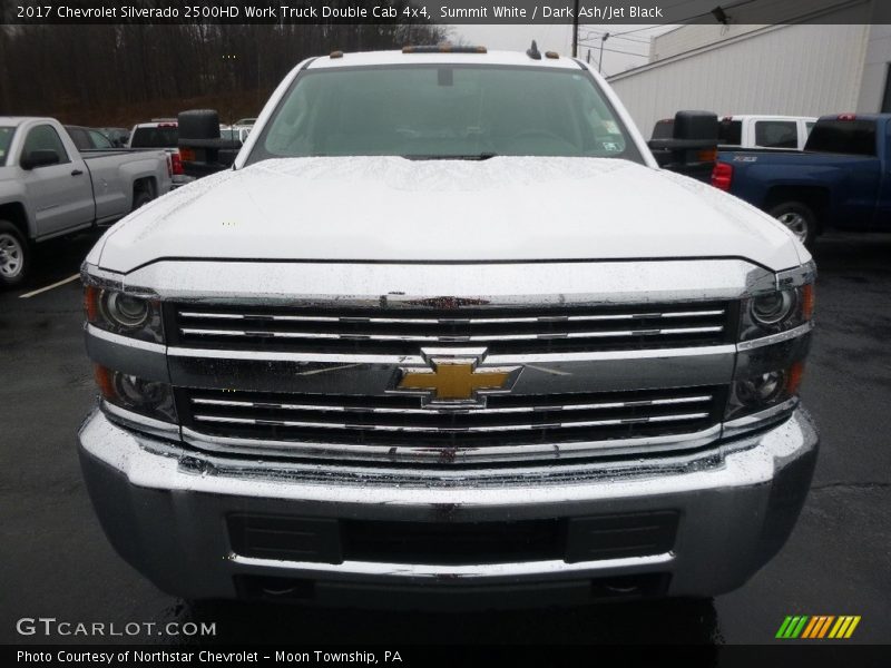 Summit White / Dark Ash/Jet Black 2017 Chevrolet Silverado 2500HD Work Truck Double Cab 4x4