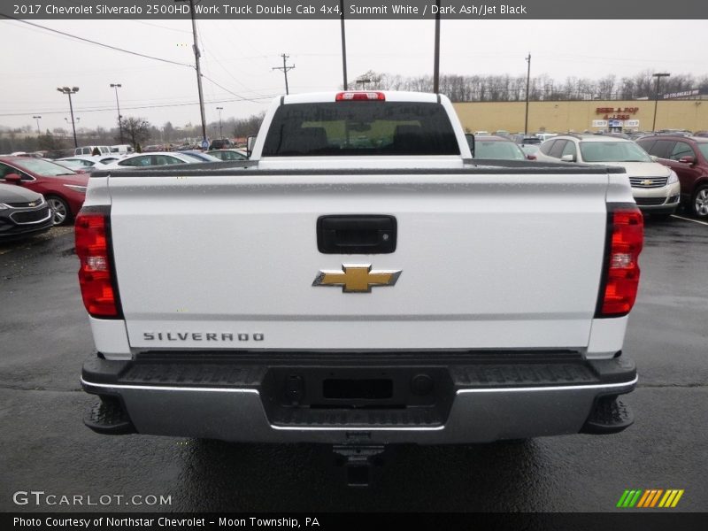 Summit White / Dark Ash/Jet Black 2017 Chevrolet Silverado 2500HD Work Truck Double Cab 4x4