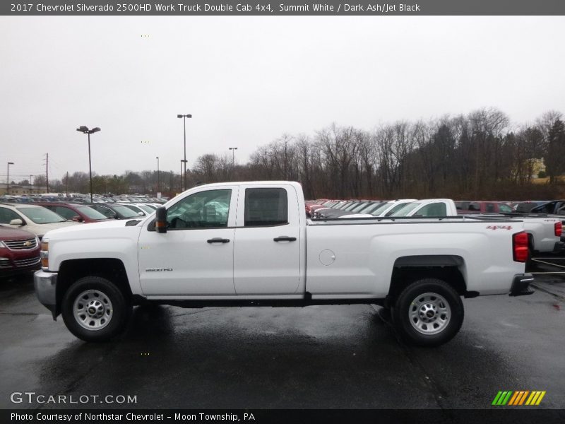 Summit White / Dark Ash/Jet Black 2017 Chevrolet Silverado 2500HD Work Truck Double Cab 4x4