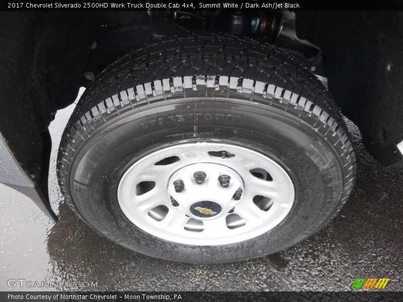 Summit White / Dark Ash/Jet Black 2017 Chevrolet Silverado 2500HD Work Truck Double Cab 4x4