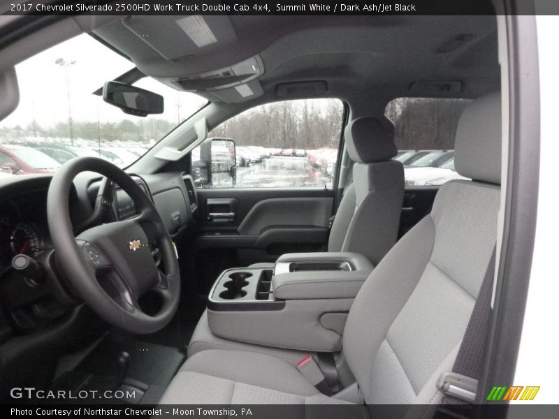  2017 Silverado 2500HD Work Truck Double Cab 4x4 Dark Ash/Jet Black Interior