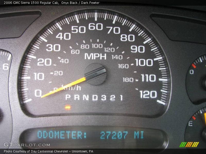 Onyx Black / Dark Pewter 2006 GMC Sierra 1500 Regular Cab
