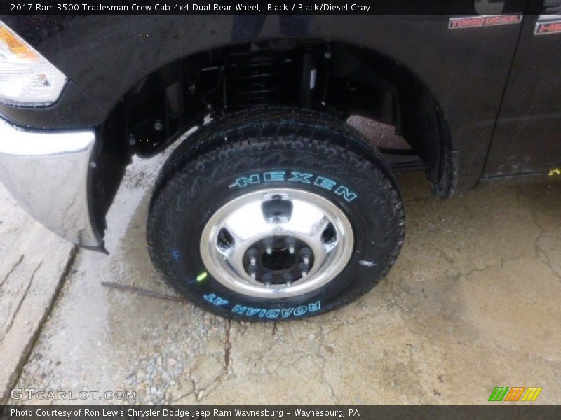 Black / Black/Diesel Gray 2017 Ram 3500 Tradesman Crew Cab 4x4 Dual Rear Wheel