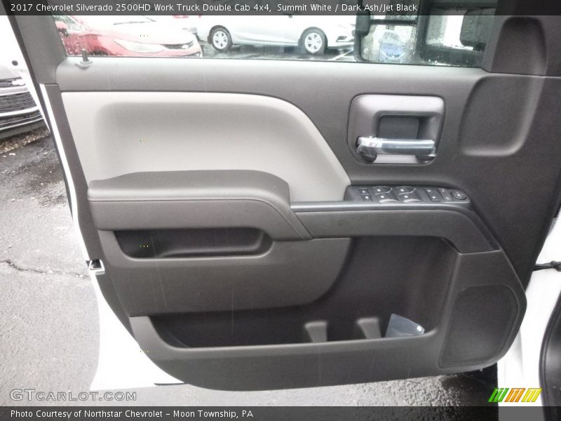 Summit White / Dark Ash/Jet Black 2017 Chevrolet Silverado 2500HD Work Truck Double Cab 4x4