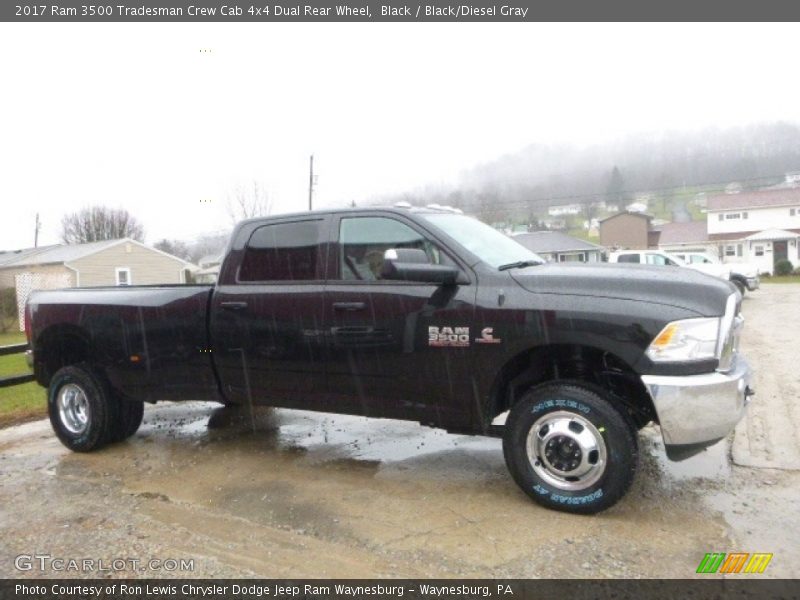 Black / Black/Diesel Gray 2017 Ram 3500 Tradesman Crew Cab 4x4 Dual Rear Wheel