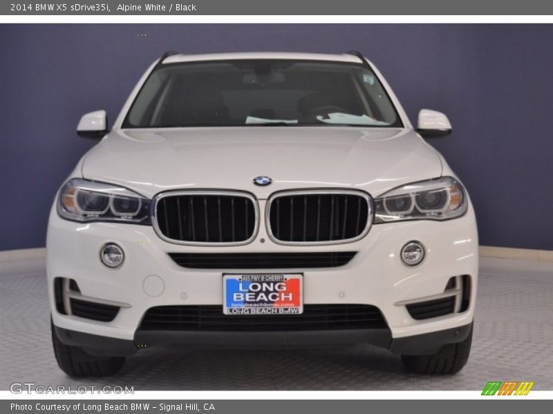 Alpine White / Black 2014 BMW X5 sDrive35i