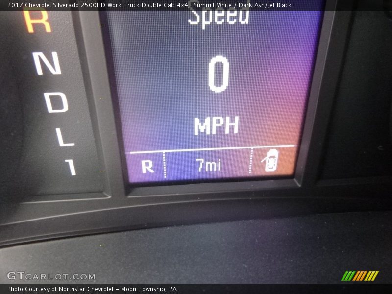 Summit White / Dark Ash/Jet Black 2017 Chevrolet Silverado 2500HD Work Truck Double Cab 4x4