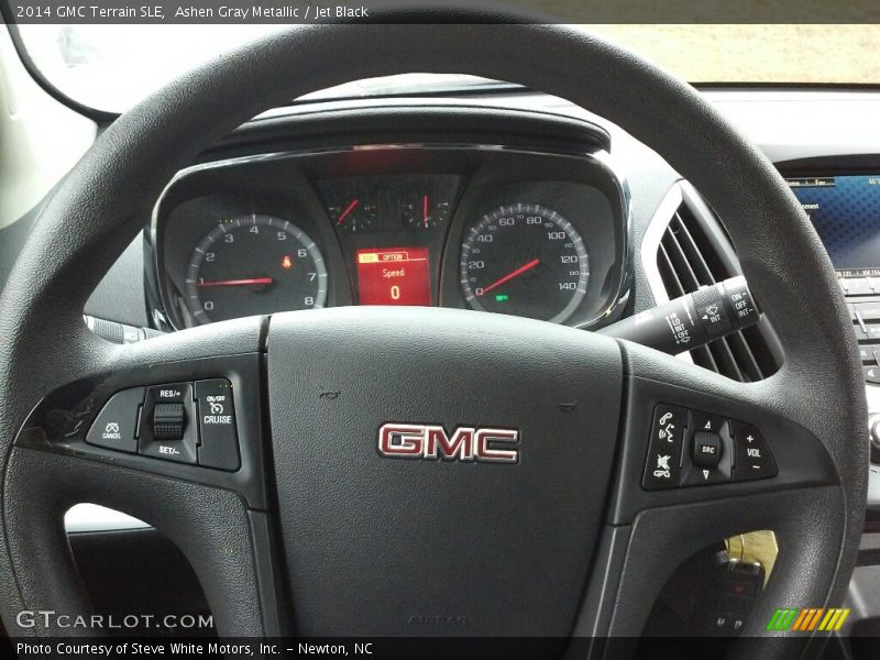 Ashen Gray Metallic / Jet Black 2014 GMC Terrain SLE