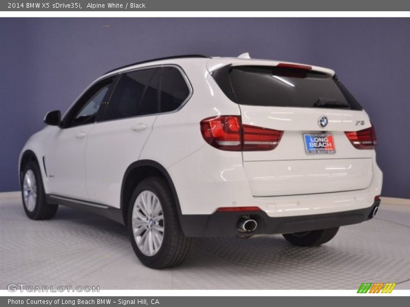 Alpine White / Black 2014 BMW X5 sDrive35i
