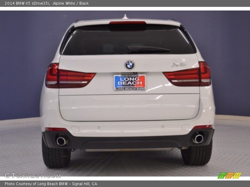 Alpine White / Black 2014 BMW X5 sDrive35i