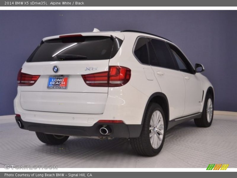 Alpine White / Black 2014 BMW X5 sDrive35i