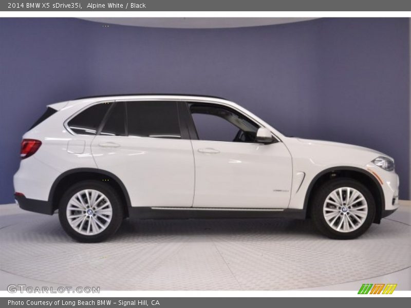 Alpine White / Black 2014 BMW X5 sDrive35i