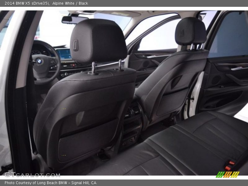 Alpine White / Black 2014 BMW X5 sDrive35i