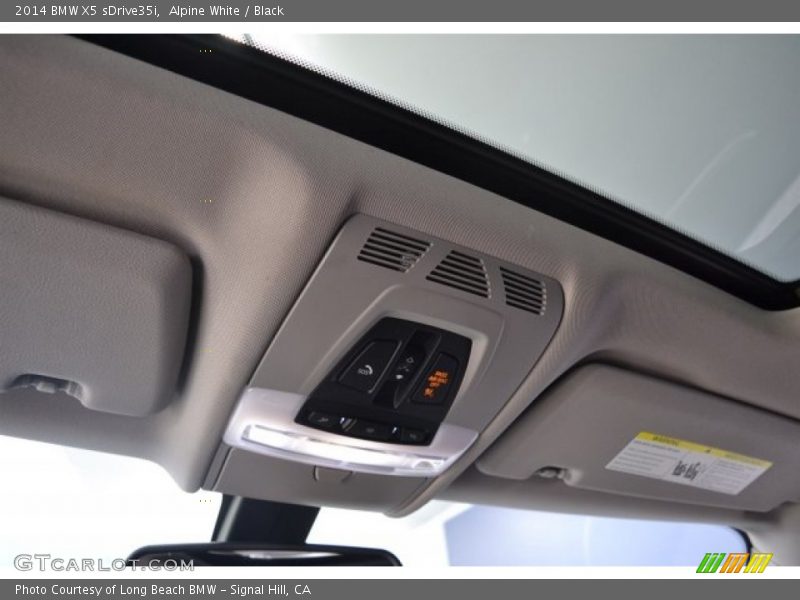 Alpine White / Black 2014 BMW X5 sDrive35i