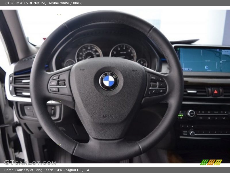 Alpine White / Black 2014 BMW X5 sDrive35i