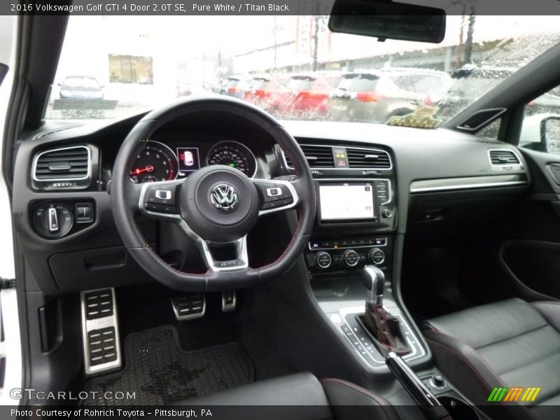 Front Seat of 2016 Golf GTI 4 Door 2.0T SE