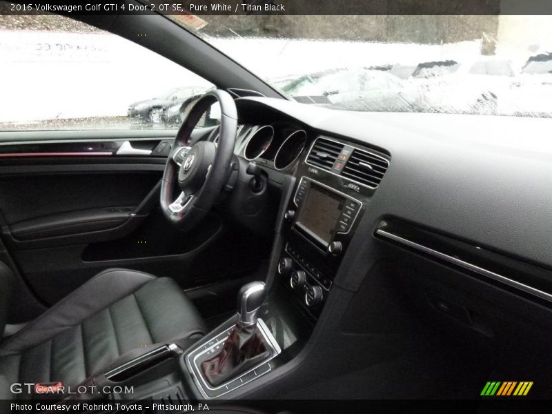 Pure White / Titan Black 2016 Volkswagen Golf GTI 4 Door 2.0T SE