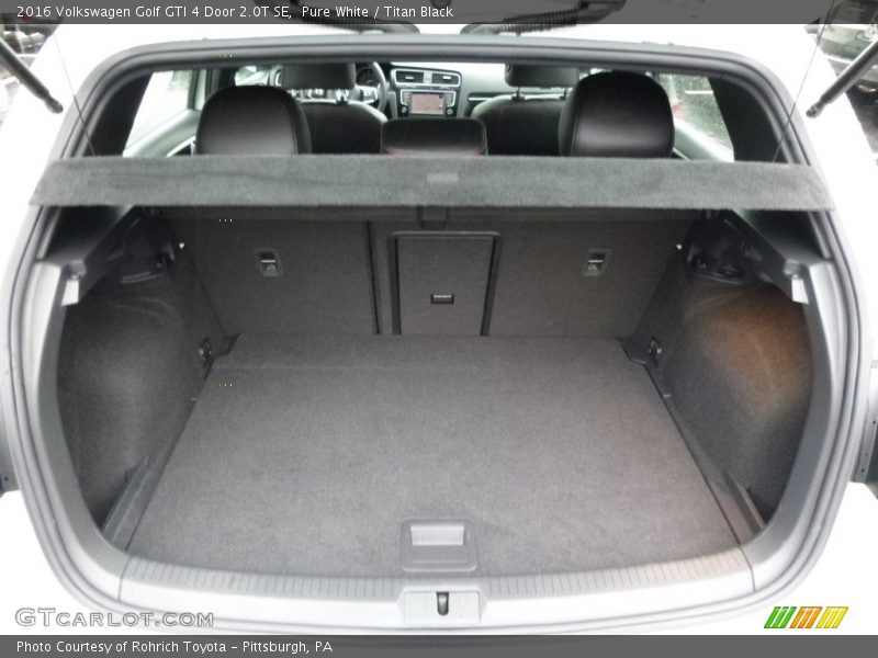  2016 Golf GTI 4 Door 2.0T SE Trunk