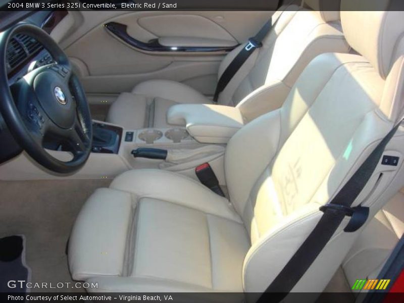 Electric Red / Sand 2004 BMW 3 Series 325i Convertible