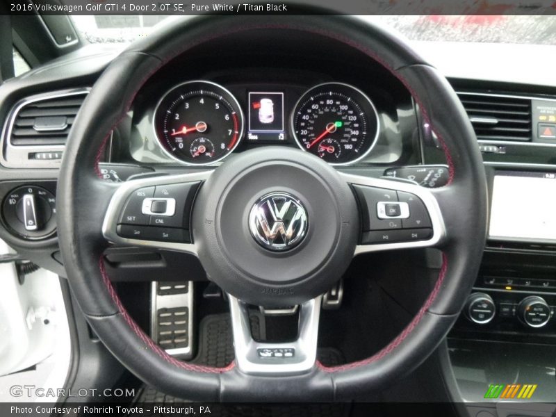  2016 Golf GTI 4 Door 2.0T SE Steering Wheel