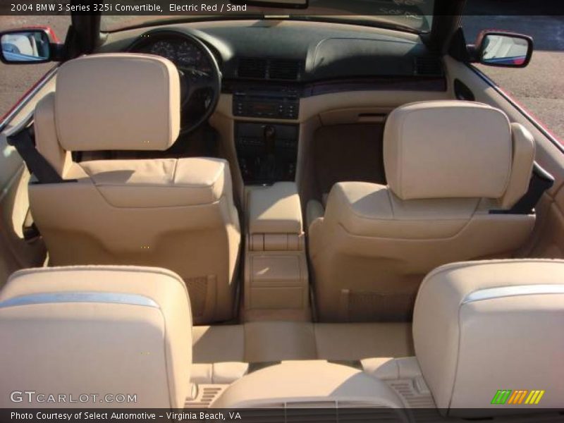 Electric Red / Sand 2004 BMW 3 Series 325i Convertible