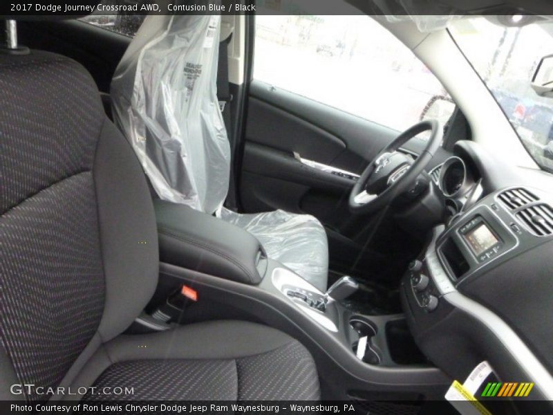 Contusion Blue / Black 2017 Dodge Journey Crossroad AWD