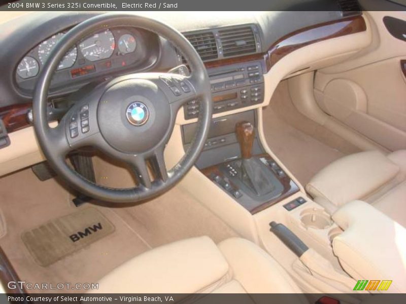 Electric Red / Sand 2004 BMW 3 Series 325i Convertible