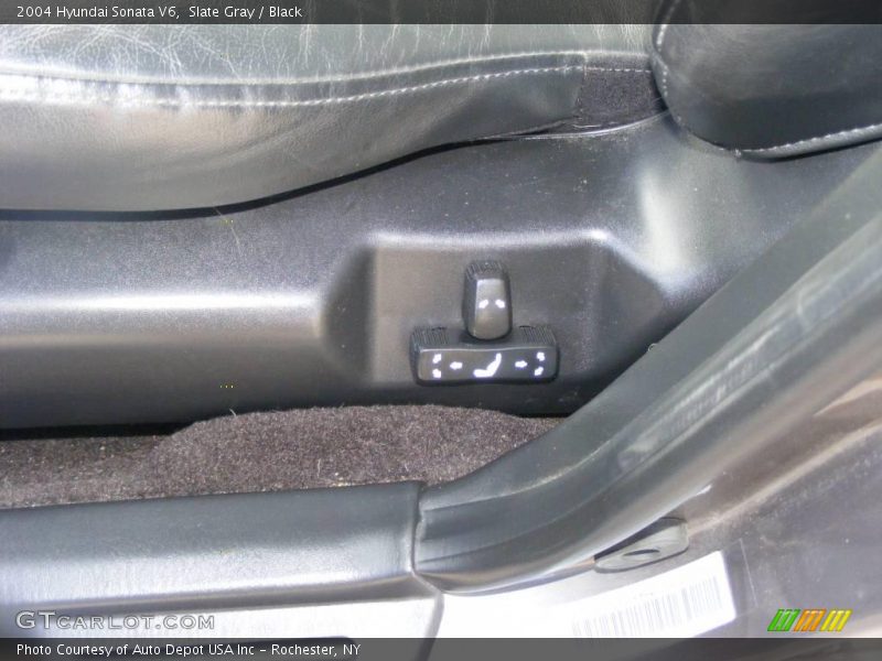Slate Gray / Black 2004 Hyundai Sonata V6