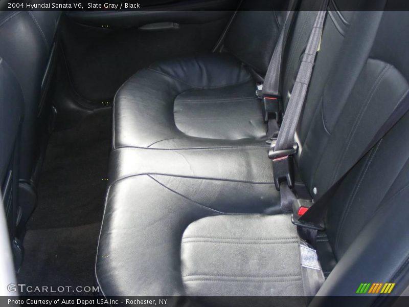 Slate Gray / Black 2004 Hyundai Sonata V6