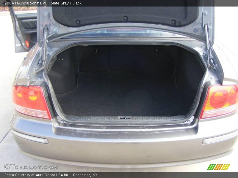 Slate Gray / Black 2004 Hyundai Sonata V6