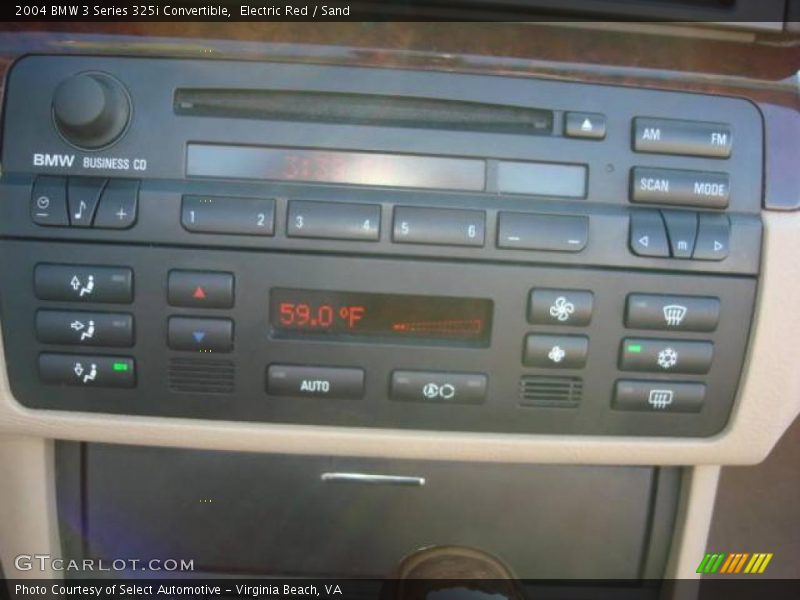 Electric Red / Sand 2004 BMW 3 Series 325i Convertible