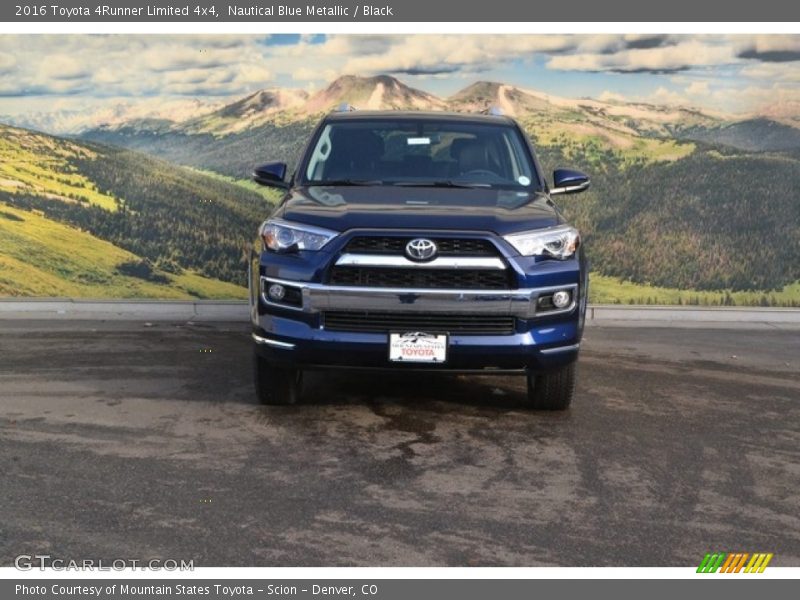 Nautical Blue Metallic / Black 2016 Toyota 4Runner Limited 4x4