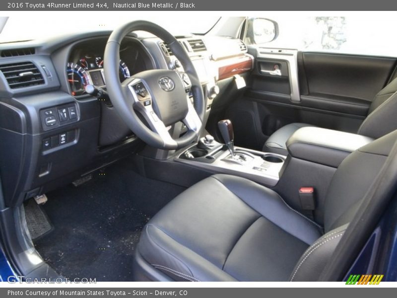 Nautical Blue Metallic / Black 2016 Toyota 4Runner Limited 4x4