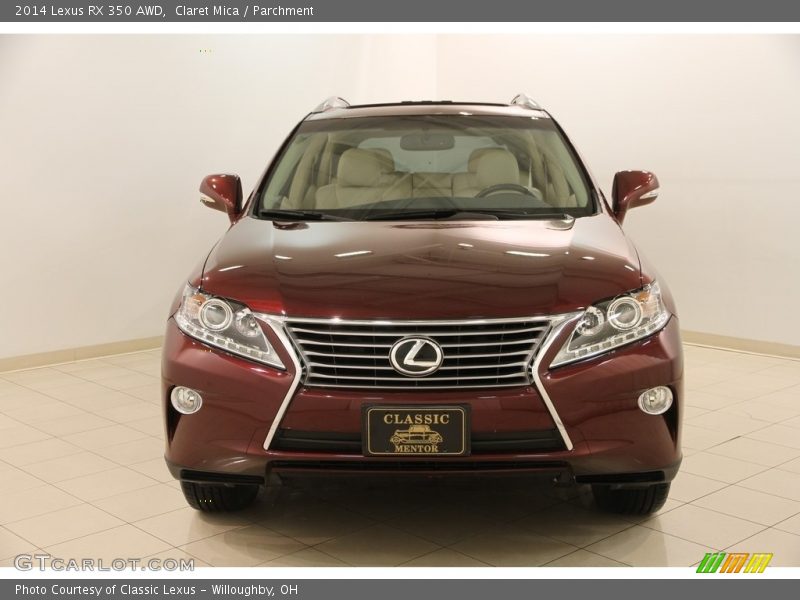 Claret Mica / Parchment 2014 Lexus RX 350 AWD