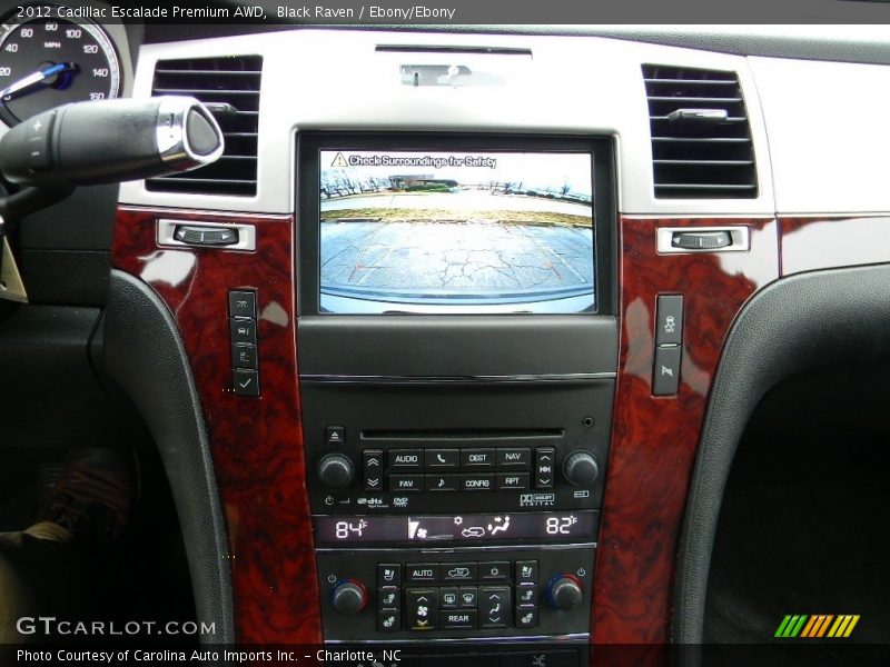 Black Raven / Ebony/Ebony 2012 Cadillac Escalade Premium AWD