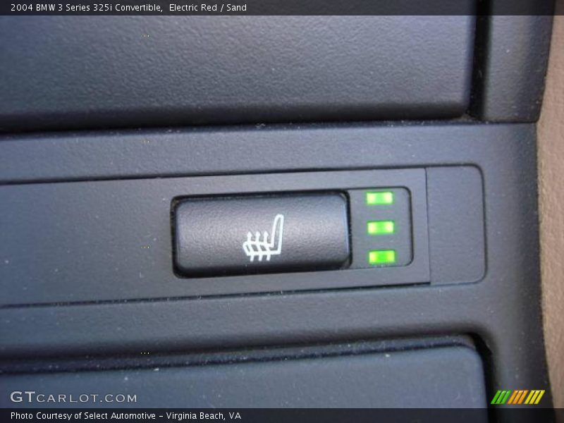 Electric Red / Sand 2004 BMW 3 Series 325i Convertible