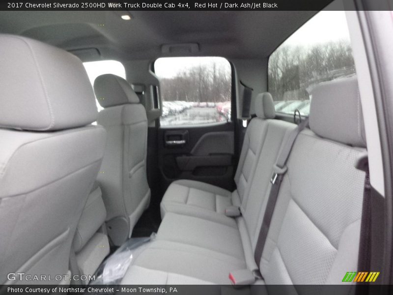 Red Hot / Dark Ash/Jet Black 2017 Chevrolet Silverado 2500HD Work Truck Double Cab 4x4