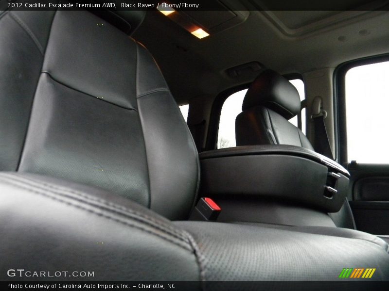 Black Raven / Ebony/Ebony 2012 Cadillac Escalade Premium AWD